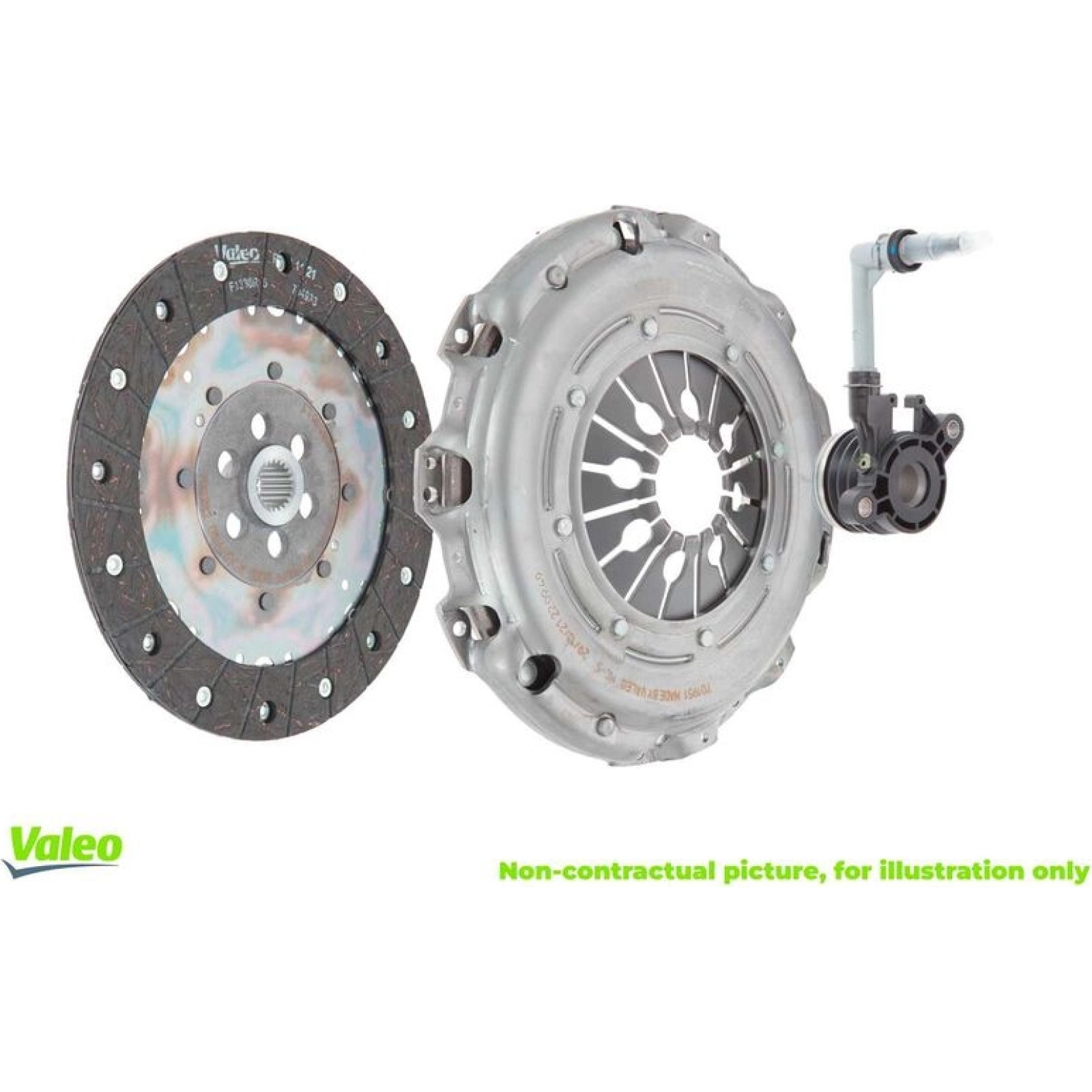 Valeo 834065 Kupplungssatz für OPEL ASTRA H H GTC CORSA C D MERIVA A TIGRA S07 - Bild 1 von 1