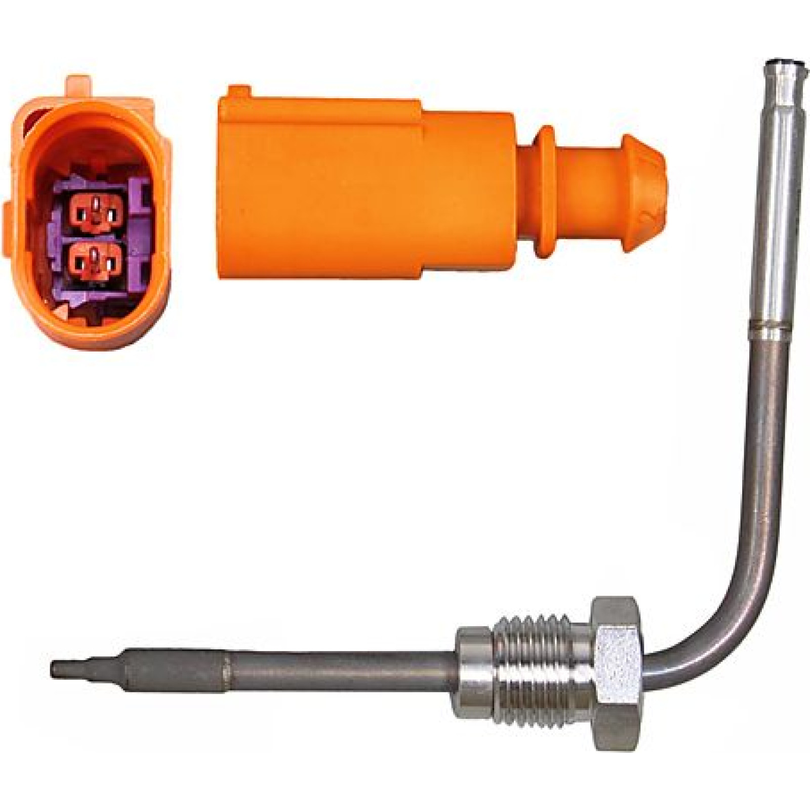 Metzger Abgastemperatur Sensor 0894707 - 2-Polig Mit 445mm Kabel