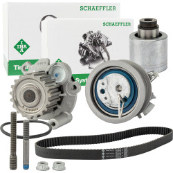 INA WASSERPUMPE + ZAHNRIEMENSATZ FÜR VW GOLF 5 POLO LUPO TOURAN FOX 1.4 1.9 TDI