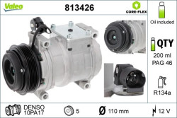 Valeo 813426 Kompressor Klimaanlage für BMW 5 3 Z3 7 8 E36 E34 E32 E31