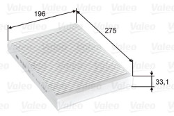Valeo 715597 Filter Innenraumluft für VOLVO LAND ROVER RANGE EVOQUE V70 V60 S60