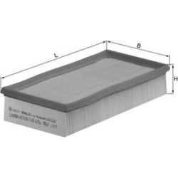 Knecht LX 494 Luftfilter für BMW 7 X5 E38 E53 Staubpartikelfilter