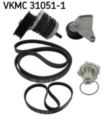 SKF VKMC 31051-1 Wasserpumpe Keilrippenriemensatz für AUDI VW