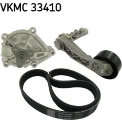 SKF KEILRIPPENRIEMENSATZ WASSERPUMPE SPANNROLLE geeignet für 1.4 1.6 MINI / PSA